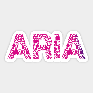 ARIA NAME Sticker